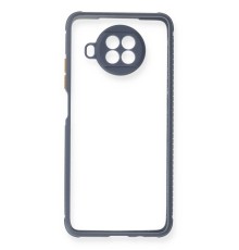 Xiaomi Redmi Note 9 Pro 5G Kılıf Miami Şeffaf Silikon - Gri