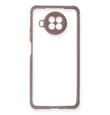 Xiaomi Redmi Note 9 Pro 5G Kılıf Miami Şeffaf Silikon - Açık Mor