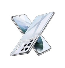 Samsung Galaxy S21 Ultra Kılıf Lüx Şeffaf Silikon
