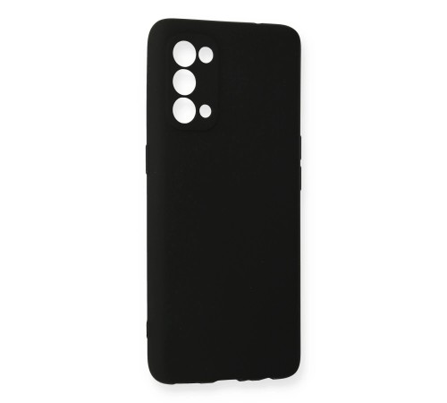 Oppo Reno 5 Kılıf First Silikon - Siyah Oppo Reno 5 Kılıf First Silikon - Siyah