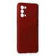Oppo Reno 5 Kılıf First Silikon - Bordo