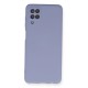 Samsung Galaxy A12 Kılıf Nano içi Kadife Silikon - Lila