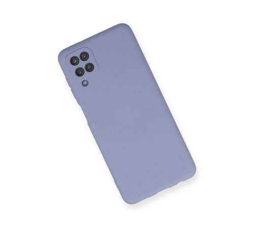 Samsung Galaxy A12 Kılıf Nano içi Kadife Silikon - Lila Samsung Galaxy A12 Kılıf Nano içi Kadife Silikon - Lila