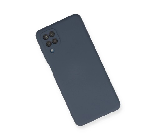Samsung Galaxy A12 Kılıf Nano içi Kadife Silikon - Gri Samsung Galaxy A12 Kılıf Nano içi Kadife Silikon - Gri