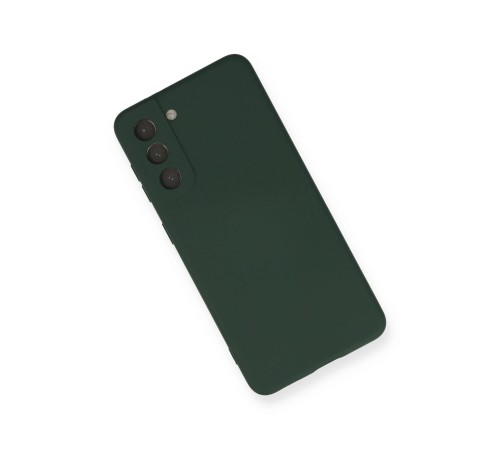 Samsung Galaxy S21 Kılıf Nano içi Kadife Silikon - Koyu Yeşil Samsung Galaxy S21 Kılıf Nano içi Kadife Silikon - Koyu Yeşil