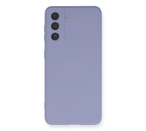 Samsung Galaxy S21 Kılıf Nano içi Kadife Silikon - Lila Samsung Galaxy S21 Kılıf Nano içi Kadife Silikon - Lila