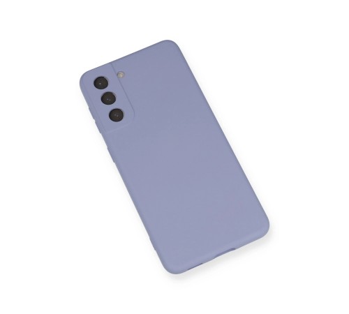 Samsung Galaxy S21 Kılıf Nano içi Kadife Silikon - Lila Samsung Galaxy S21 Kılıf Nano içi Kadife Silikon - Lila