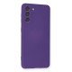 Samsung Galaxy S21 Kılıf Nano içi Kadife Silikon - Mor