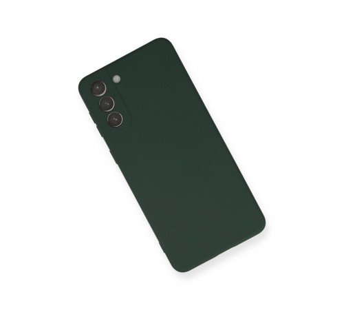 Samsung Galaxy S21 Plus Kılıf Nano içi Kadife Silikon - Koyu Yeşil Samsung Galaxy S21 Plus Kılıf Nano içi Kadife Silikon - Koyu Yeşil
