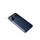 Samsung Galaxy A02S Kılıf Auto Focus Karbon Kapak - Lacivert