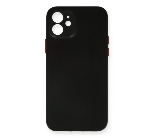 iPhone 12 Kılıf PP Ultra İnce Kapak - Siyah iPhone 12 Kılıf PP Ultra İnce Kapak - Siyah
