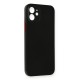 iPhone 12 Kılıf PP Ultra İnce Kapak - Siyah