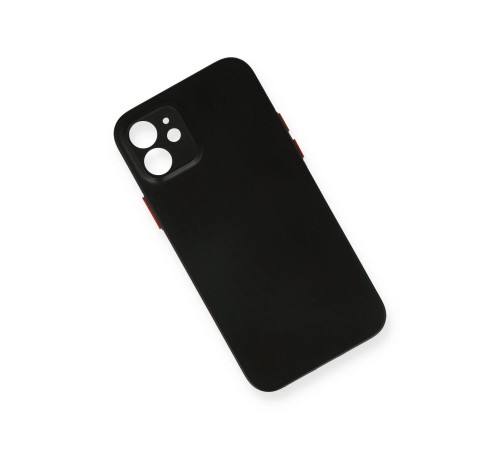 iPhone 12 Kılıf PP Ultra İnce Kapak - Siyah iPhone 12 Kılıf PP Ultra İnce Kapak - Siyah