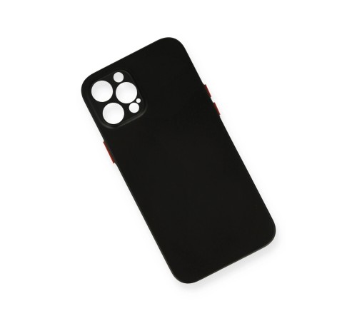 iPhone 12 Pro Kılıf PP Ultra İnce Kapak - Siyah iPhone 12 Pro Kılıf PP Ultra İnce Kapak - Siyah