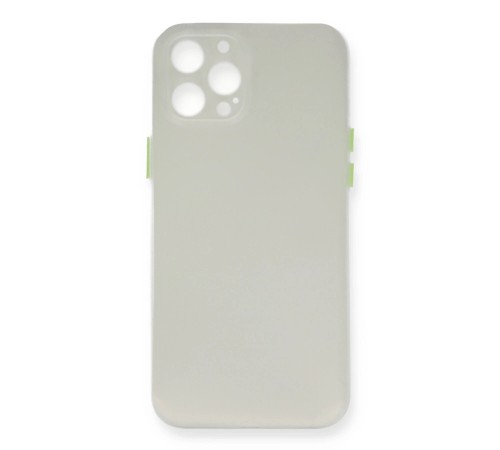 iPhone 12 Pro Kılıf PP Ultra İnce Kapak - Beyaz iPhone 12 Pro Kılıf PP Ultra İnce Kapak - Beyaz
