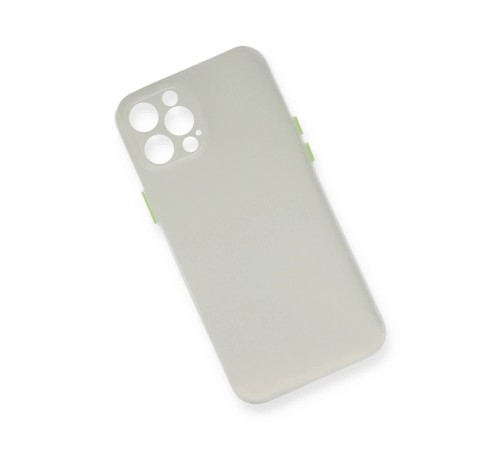 iPhone 12 Pro Kılıf PP Ultra İnce Kapak - Beyaz iPhone 12 Pro Kılıf PP Ultra İnce Kapak - Beyaz