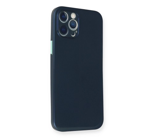 iPhone 12 Pro Kılıf PP Ultra İnce Kapak - Mavi iPhone 12 Pro Kılıf PP Ultra İnce Kapak - Mavi