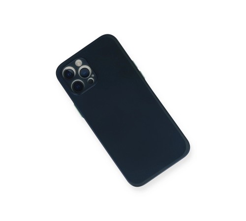 iPhone 12 Pro Kılıf PP Ultra İnce Kapak - Mavi iPhone 12 Pro Kılıf PP Ultra İnce Kapak - Mavi