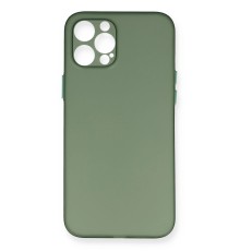 iPhone 12 Pro Kılıf PP Ultra İnce Kapak - Yeşil