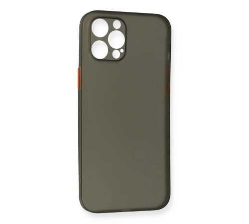 iPhone 12 Pro Max Kılıf PP Ultra İnce Kapak - Gri
