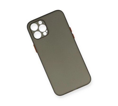 iPhone 12 Pro Max Kılıf PP Ultra İnce Kapak - Gri