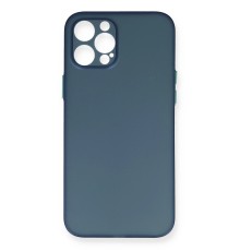 iPhone 12 Pro Max Kılıf PP Ultra İnce Kapak - Mavi