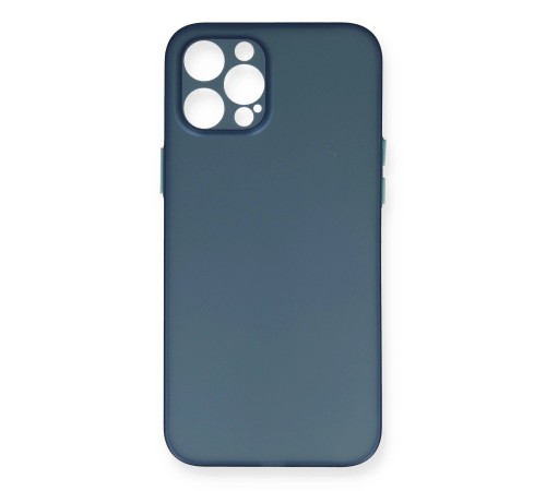 iPhone 12 Pro Max Kılıf PP Ultra İnce Kapak - Mavi