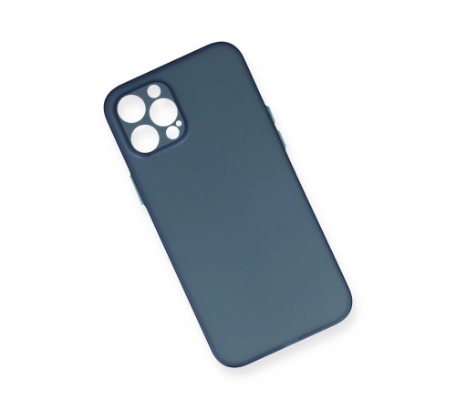 iPhone 12 Pro Max Kılıf PP Ultra İnce Kapak - Mavi