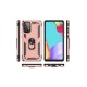 Samsung Galaxy A32 Kılıf Sofya Yüzüklü Silikon Kapak - Rose