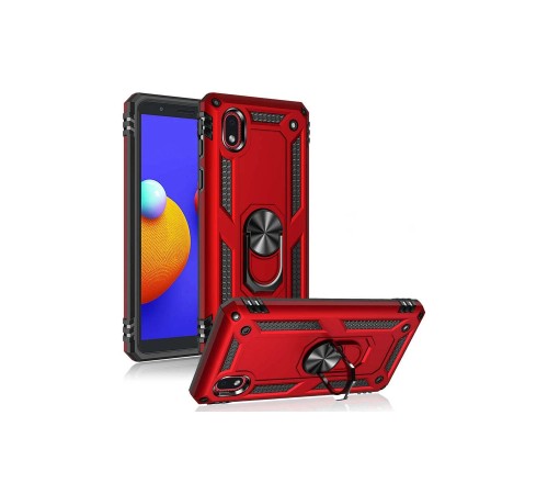 Samsung Galaxy A01 Core Kılıf Sofya Yüzüklü Silikon Kapak - Siyah Samsung Galaxy A01 Core Kılıf Sofya Yüzüklü Silikon Kapak - Siyah
