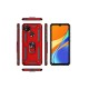 Xiaomi Redmi 9C Kılıf Sofya Yüzüklü Silikon Kapak - Rose