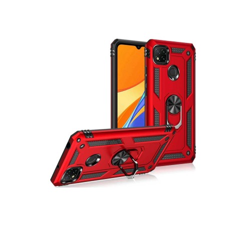 Xiaomi Redmi 9C Kılıf Sofya Yüzüklü Silikon Kapak - Gümüş Xiaomi Redmi 9C Kılıf Sofya Yüzüklü Silikon Kapak - Gümüş