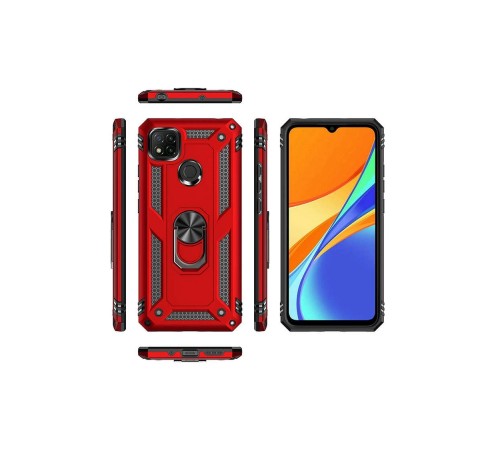 Xiaomi Redmi 9C Kılıf Sofya Yüzüklü Silikon Kapak - Gümüş Xiaomi Redmi 9C Kılıf Sofya Yüzüklü Silikon Kapak - Gümüş