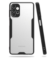 Samsung Galaxy A52 Kılıf Platin Silikon - Siyah