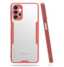 Samsung Galaxy A52 Kılıf Platin Silikon - Pembe