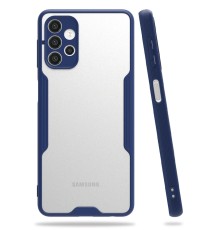 Samsung Galaxy A52 Kılıf Platin Silikon - Lacivert
