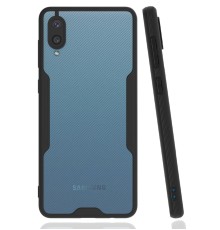 Samsung Galaxy A02 Kılıf Platin Silikon - Siyah