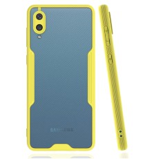 Samsung Galaxy A02 Kılıf Platin Silikon - Sarı