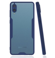 Samsung Galaxy A02 Kılıf Platin Silikon - Lacivert