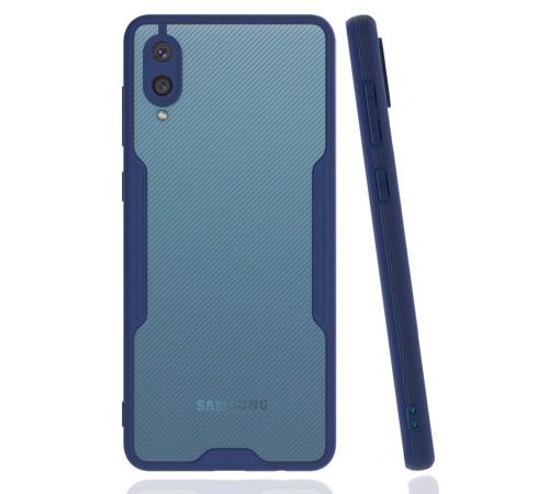 Samsung Galaxy A02 Kılıf Platin Silikon - Lacivert Samsung Galaxy A02 Kılıf Platin Silikon - Lacivert