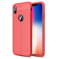 iPhone XS Max Kılıf Auto Focus Kapak - Kırmızı