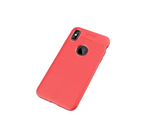iPhone XS Max Kılıf Auto Focus Kapak - Kırmızı iPhone XS Max Kılıf Auto Focus Kapak - Kırmızı