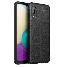 Samsung Galaxy A02 Kılıf Auto Focus Kapak - Siyah