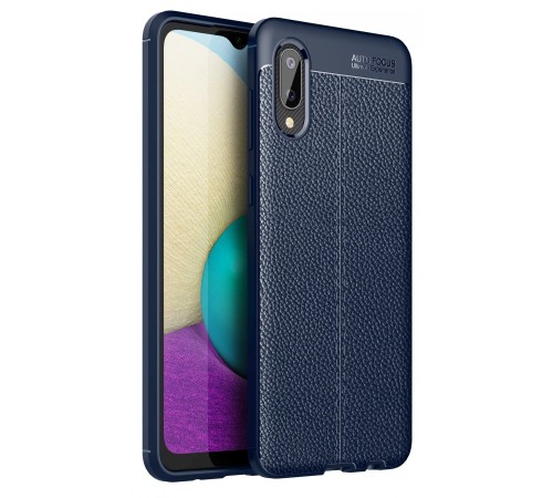 Samsung Galaxy A02 Kılıf Auto Focus Kapak - Lacivert Samsung Galaxy A02 Kılıf Auto Focus Kapak - Lacivert