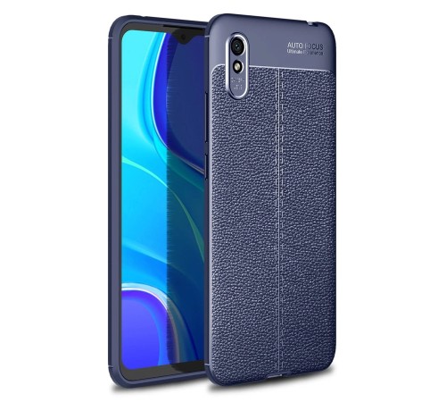 Xiaomi Redmi 9A Kılıf Auto Focus Kapak - Lacivert Xiaomi Redmi 9A Kılıf Auto Focus Kapak - Lacivert