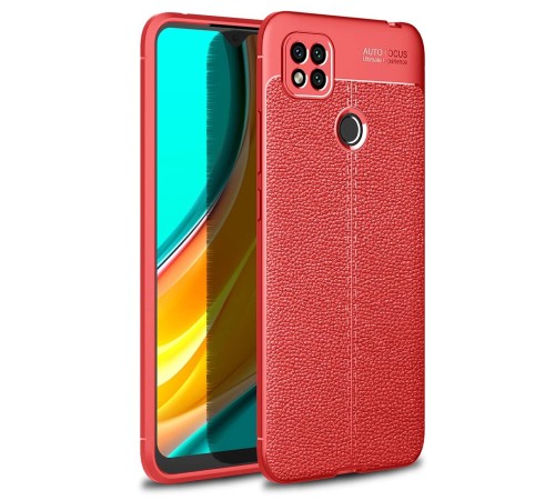 Xiaomi Redmi 9C Kılıf Auto Focus Kapak - Kırmızı Xiaomi Redmi 9C Kılıf Auto Focus Kapak - Kırmızı