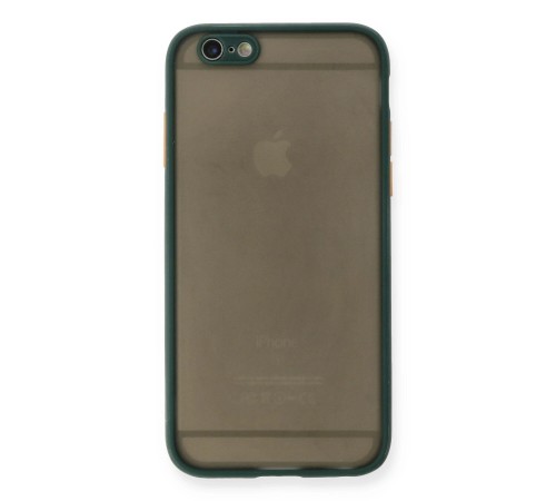 iPhone 6 Kılıf Montreal Silikon Kapak - Yeşil iPhone 6 Kılıf Montreal Silikon Kapak - Yeşil