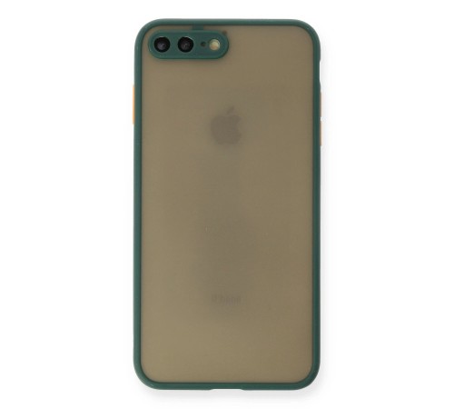 iPhone 7 Plus Kılıf Montreal Silikon Kapak - Yeşil iPhone 7 Plus Kılıf Montreal Silikon Kapak - Yeşil