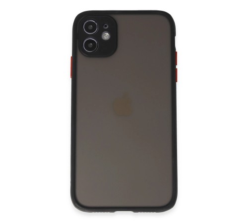 iPhone 11 Kılıf Montreal Silikon Kapak - Siyah iPhone 11 Kılıf Montreal Silikon Kapak - Siyah