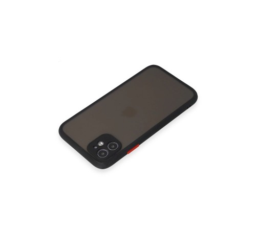 iPhone 11 Kılıf Montreal Silikon Kapak - Siyah iPhone 11 Kılıf Montreal Silikon Kapak - Siyah